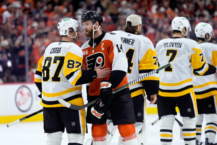 Flyers end Penguins season with 1-0 win in OT of Game 6